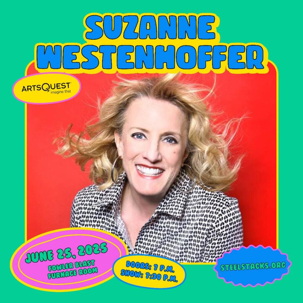 Suzanne Westenhoefer performing at Steel Stacks in Bethlehem, PA on 6/25 at 7:30pm