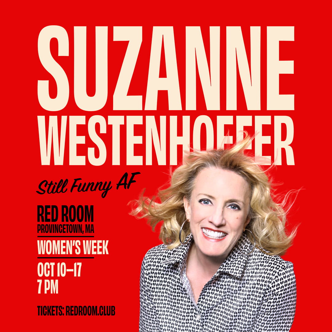 Suzanne Westenhofer performing at Women's Week 2026